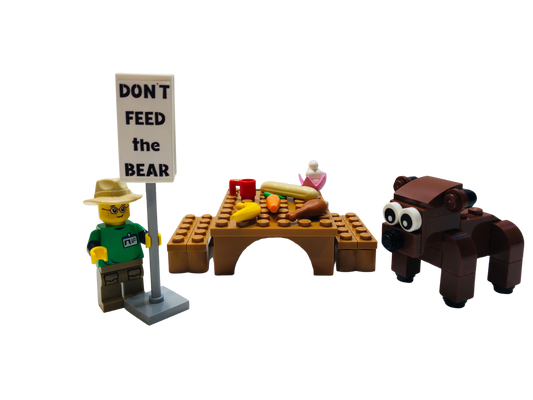 Don't Feed the Bear ~ Build the Picnic set