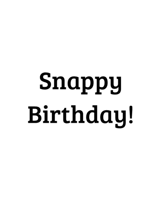 Snappy Birthday! Lego Crocodile Card