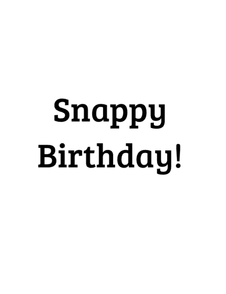 Snappy Birthday! Lego Crocodile Card