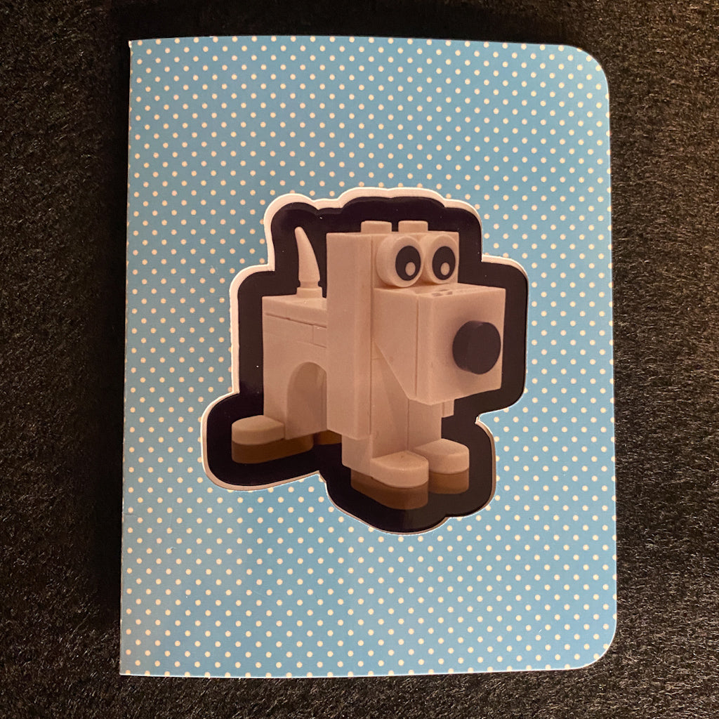 Dog Card ~ I hope your day is a real treat!