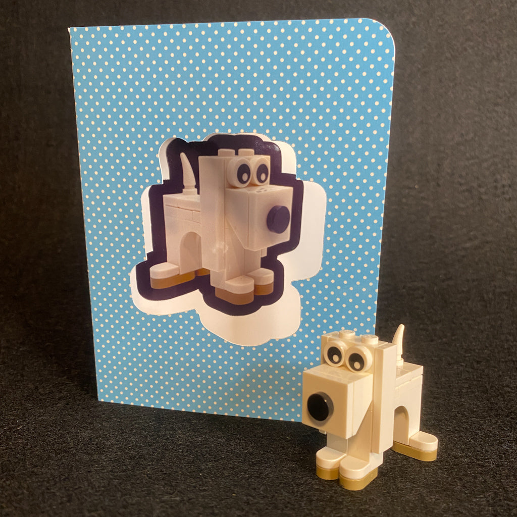 Dog Card ~ I hope your day is a real treat!