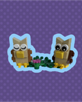 I will OWL-WAYS love you! Lego owls card